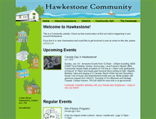 Tablet Screenshot of hawkestone.net